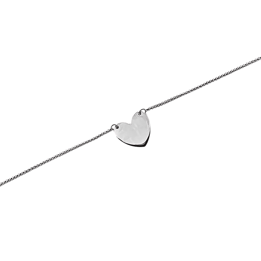 Collana cuore in argento 925-1