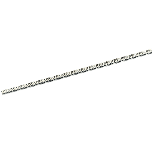 Collana dueaerre spiga in argento 925-1