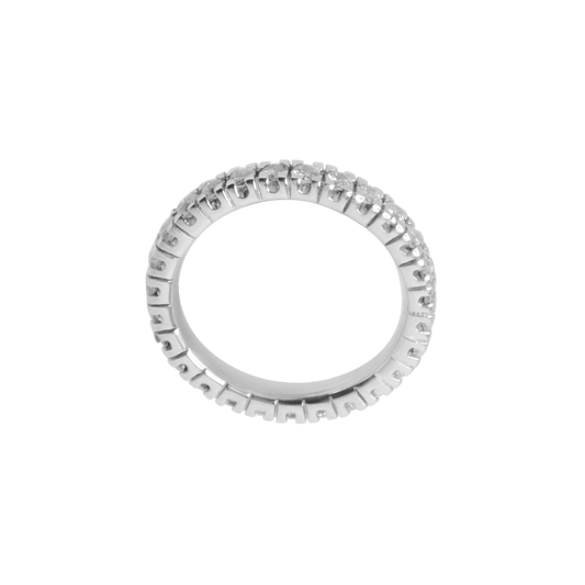 eternity oro 18 kt con diamanti ct 2.00-a