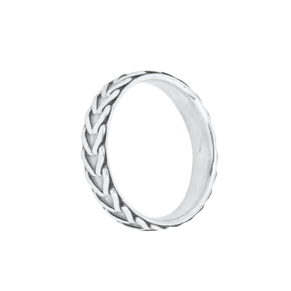Anello dueaerre fede essenza- argento 925