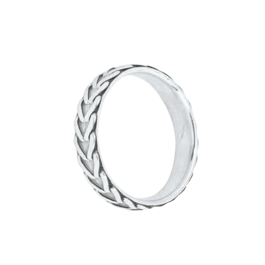 Anello dueaerre fede essenza- argento 925