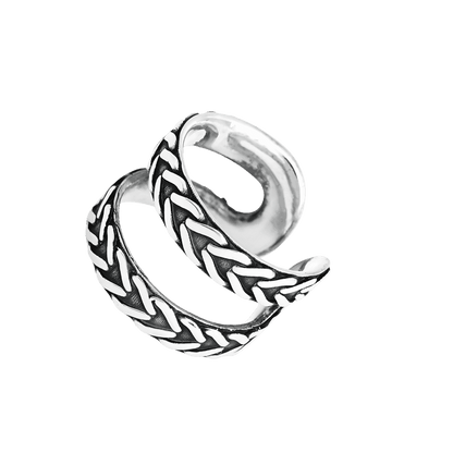 Anello dueaerre senza fine- argento 925