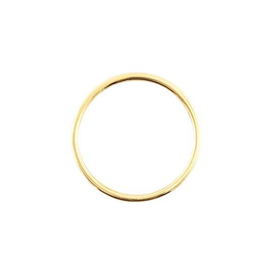 Anello fedina in oro giallo 18 kt-1