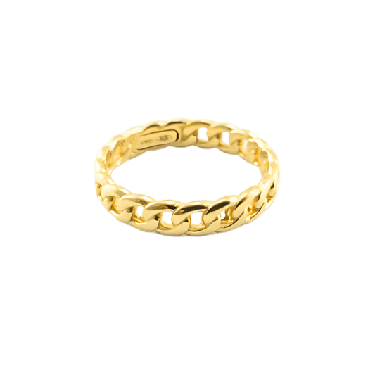 Anello grummetta oro giallo 9kt-1