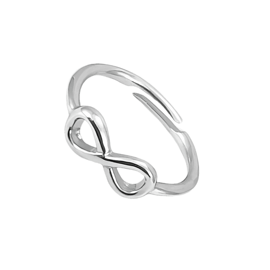 Anello infinito in argento 925