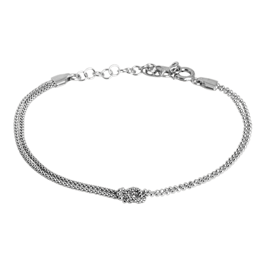 Bracciale Nodo in argento 925