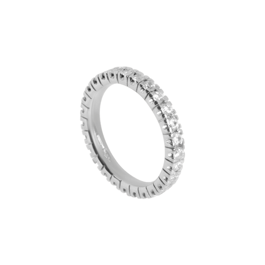 eternity oro 18 kt con diamanti ct 2.00