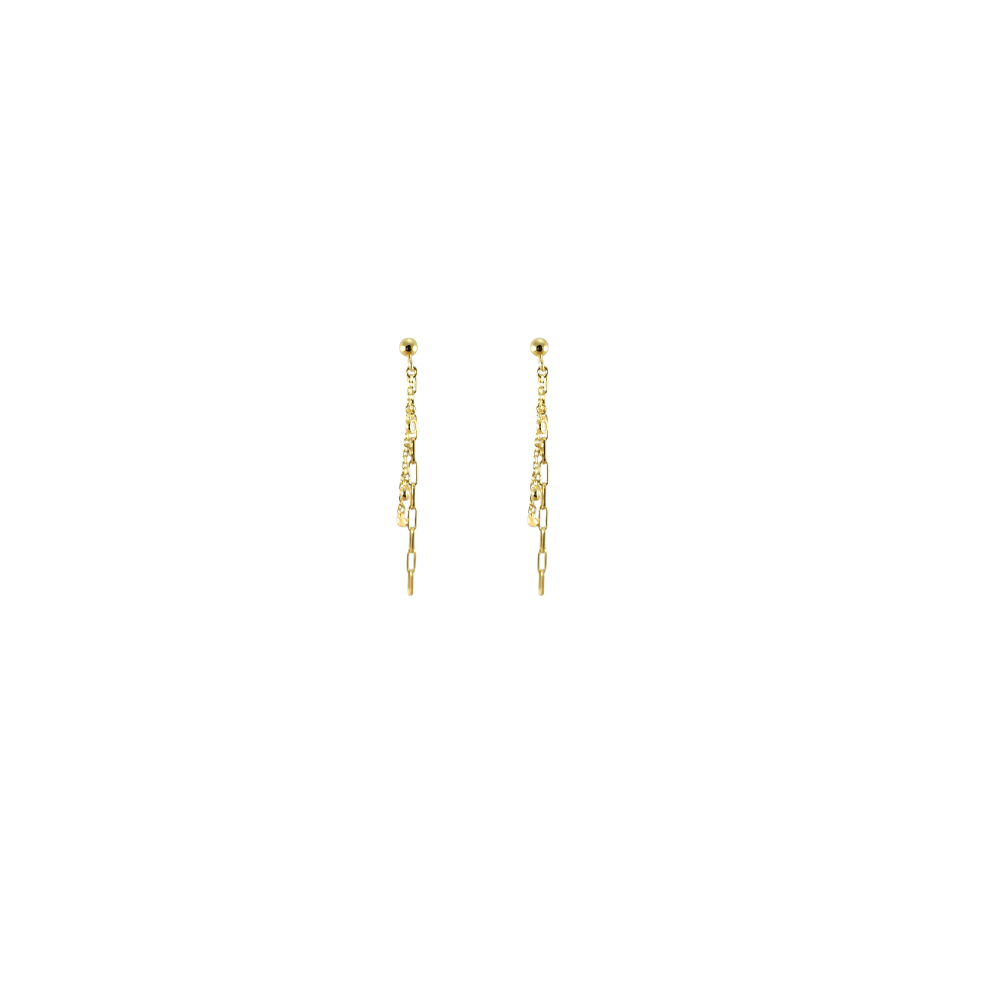 orecchini pendenti con charms in argento 925-1
