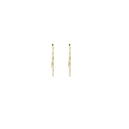 orecchini pendenti con charms in argento 925-1
